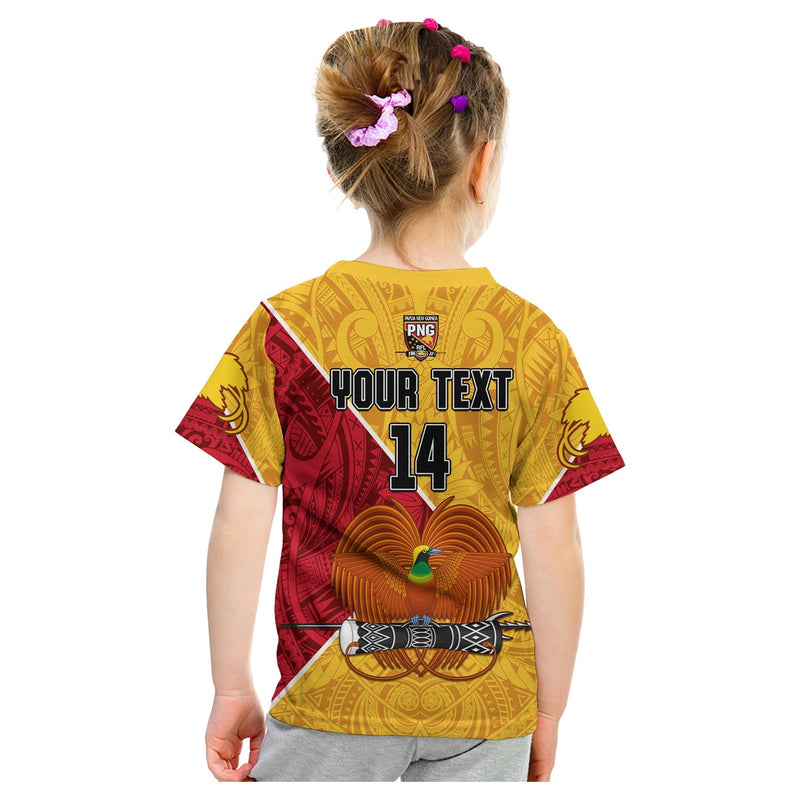 Custom The Kumuls PNG Papua New Guinea Polynesian Dynamic Style T Shirt