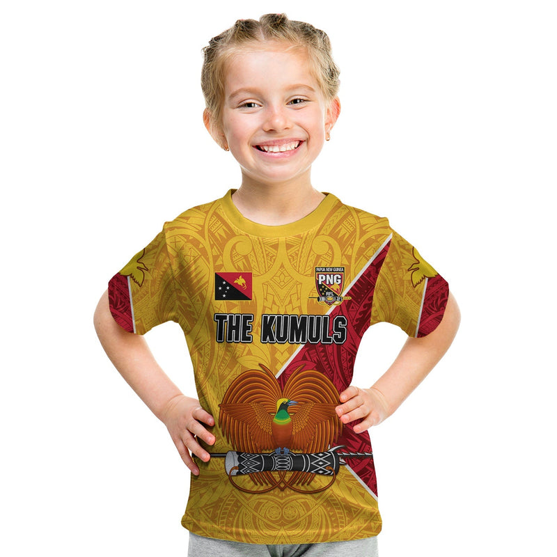 Custom The Kumuls PNG Papua New Guinea Polynesian Dynamic Style T Shirt