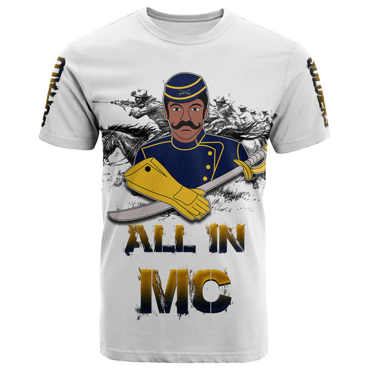 Custom Buffalo Soldiers History T Shirt