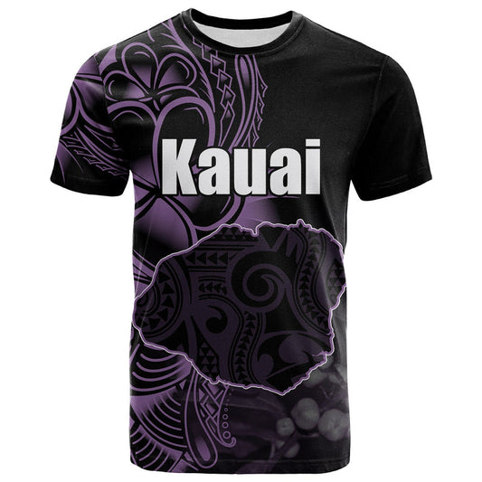 Custom Hawaiian Islands Kauai T Shirt