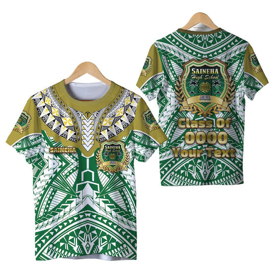 Custom Saineha Tonga Polynesian Sport Style Special Class Of T Shirt