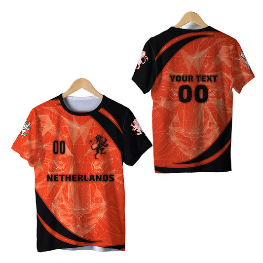 Custom The Netherlands Football 2021 Sport Style T Shirt