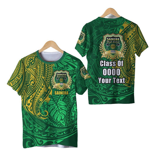 Custom Saineha Tonga Polynesian Special Class Of T Shirt
