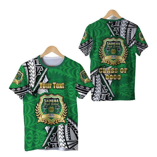 Custom Saineha Tonga Polynesian Style Class Of T Shirt