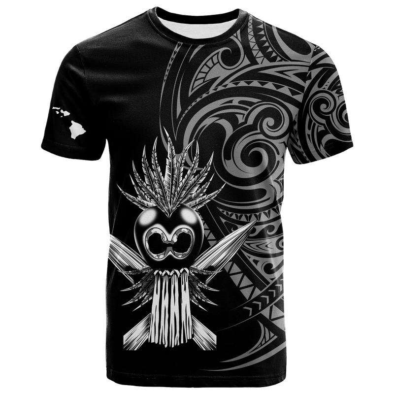 Custom Hawaii Ikaika Warrior T Shirt
