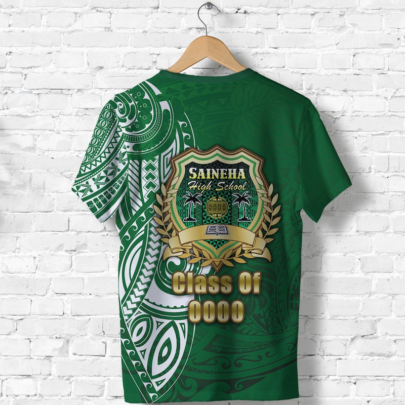 Custom Saineha Tonga Tattoo Style Class Of T Shirt