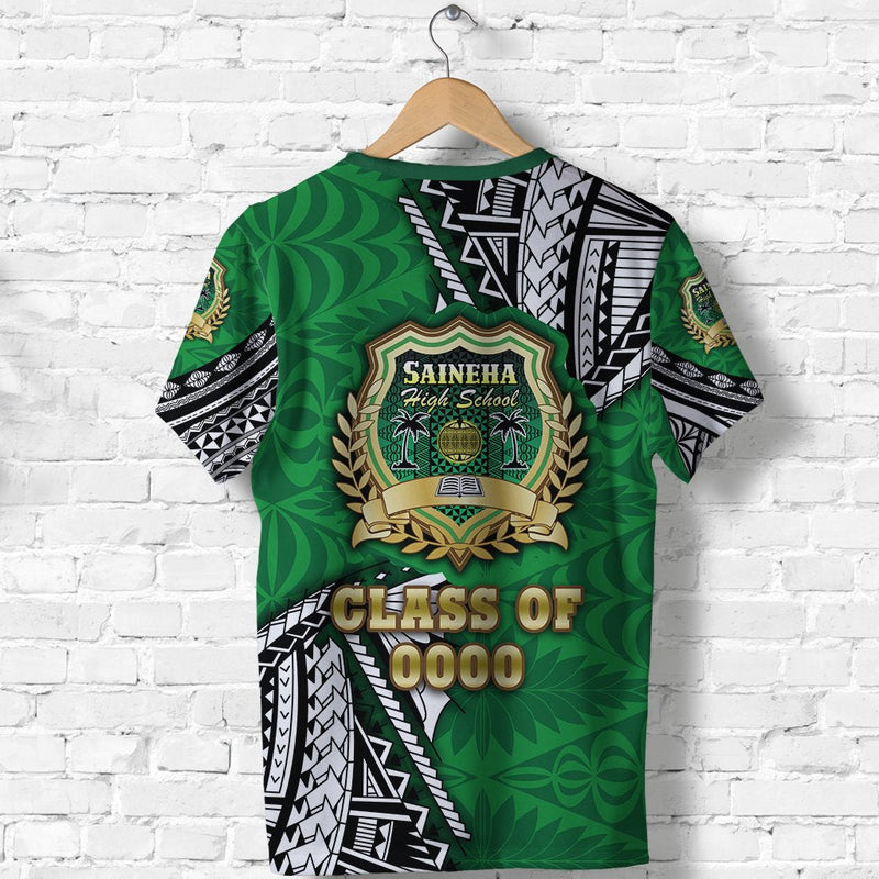 Custom Saineha Tonga Polynesian Style Class Of T Shirt