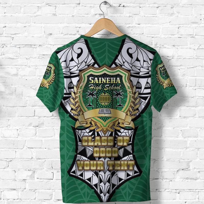Custom Saineha Tonga Polynesian Style Special Class Of T Shirt