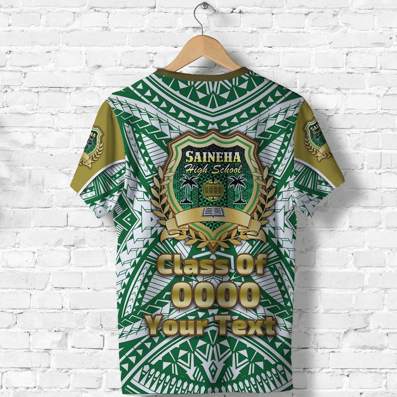 Custom Saineha Tonga Polynesian Sport Style Special Class Of T Shirt