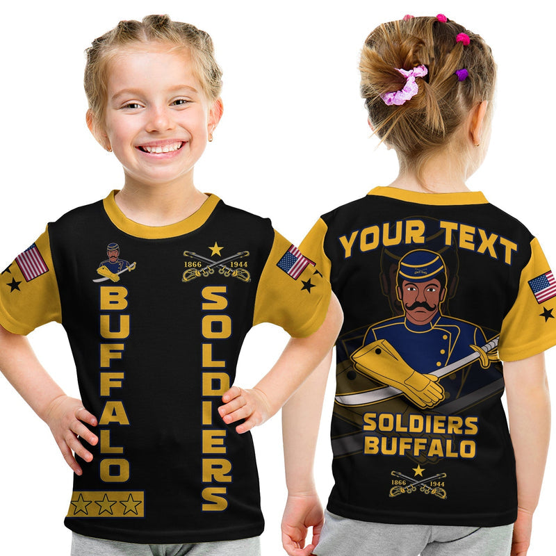 Custom Buffalo Soldiers BSMC Club Adore Motorcycle T Shirt