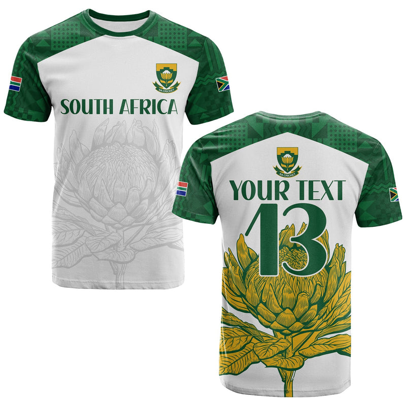 Custom South Africa Cricket Go Proteas Boxing Day Test T Shirt
