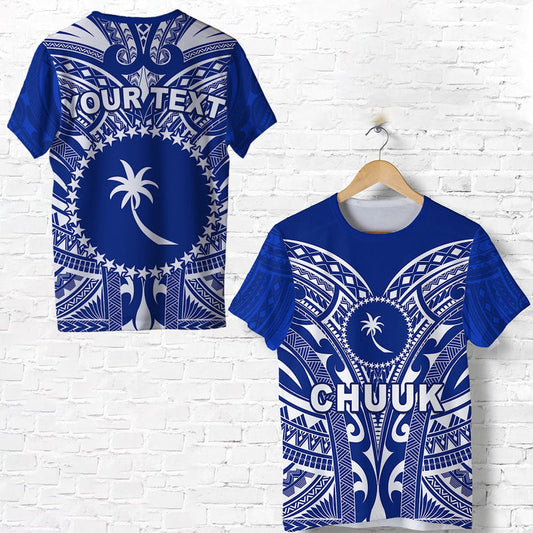 Custom Chuuk Micronesia Simple Pattern T Shirt