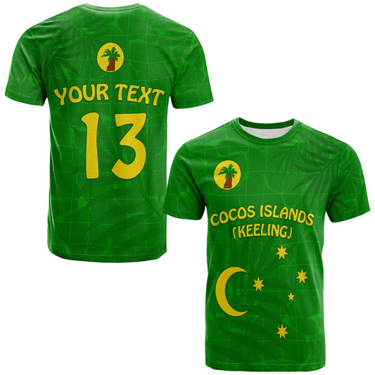Custom Cocos (Keeling) Islands Proud Flag Unique T Shirt