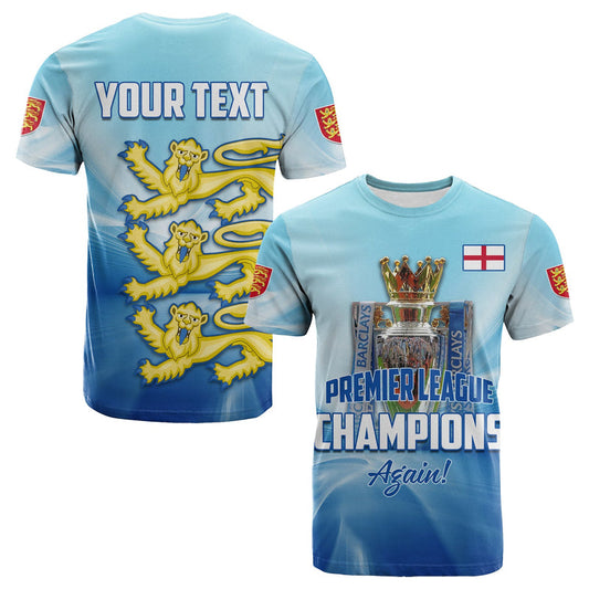 Custom England Football 2022 Come On Champions T Shirt