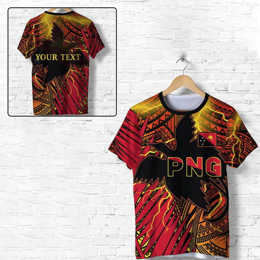 Custom Papua New Guinea Style Stalwart Polynesian T Shirt