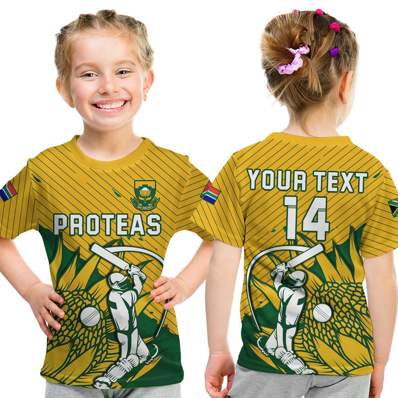 Custom South Africa Cricket Go Proteas Unique Style T Shirt