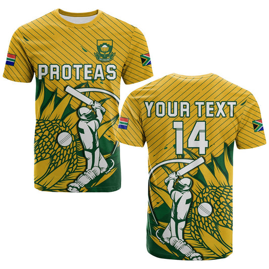 Custom South Africa Cricket Go Proteas Unique Style T Shirt
