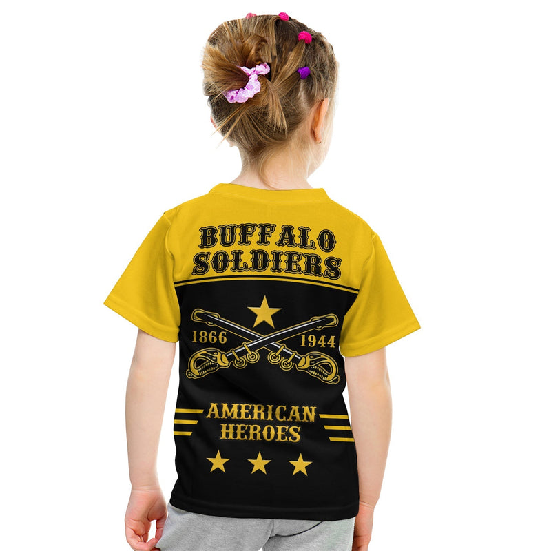 (Custom Text and Chapter) Buffalo Soldiers Since 1866 BSMC Anniversary T Shirt