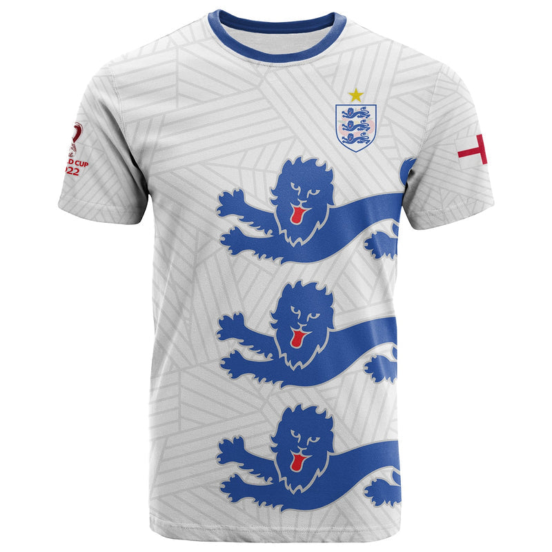 Custom England Football Come On Three Lions Soccer Champions World Cup Ver.02 T Shirt