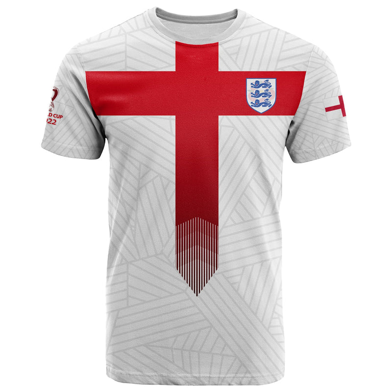 Custom England Football Come On Three Lions Soccer Champions World Cup Ver.01 T Shirt