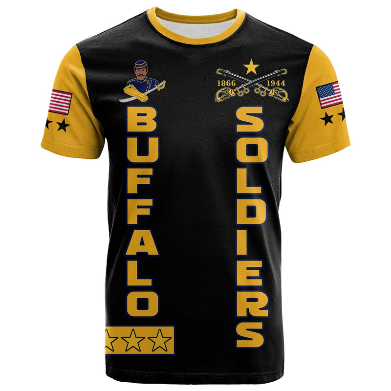 Custom Buffalo Soldiers BSMC Club Adore Motorcycle T Shirt