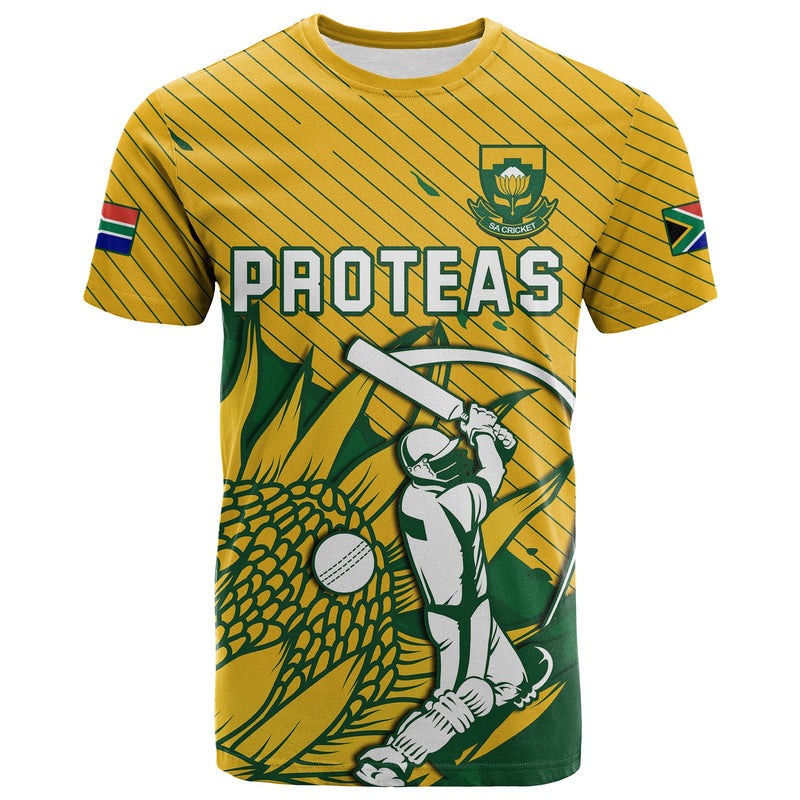 Custom South Africa Cricket Go Proteas Unique Style T Shirt