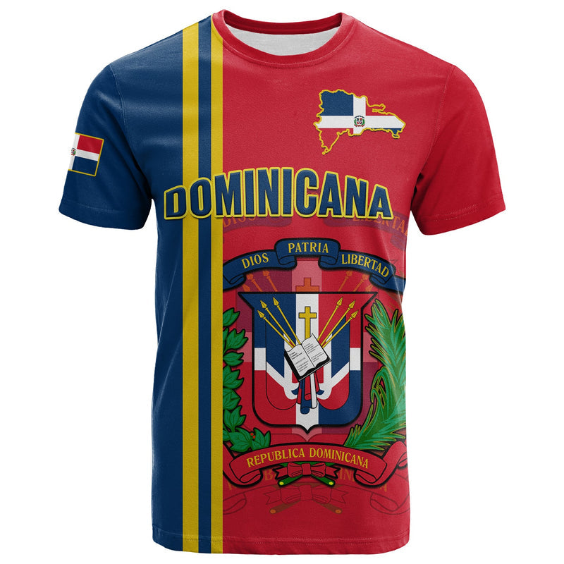 Custom Dominican Republic Happy 179 Years Of Independence T Shirt