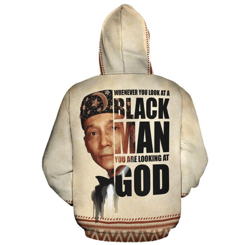 African The Most Honorable Elijah Muhammad Hoodie
