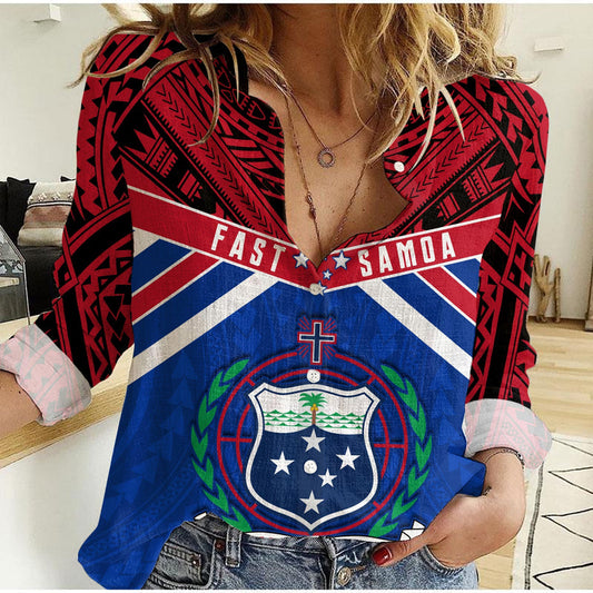 F.A.S.T Samoa Forever Women Casual Shirt