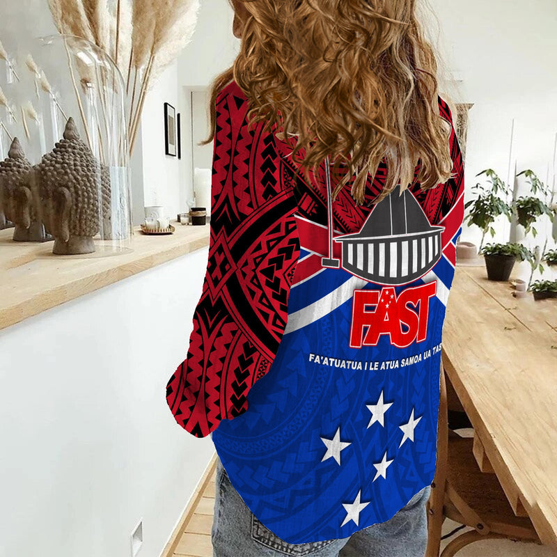 F.A.S.T Samoa Forever Women Casual Shirt