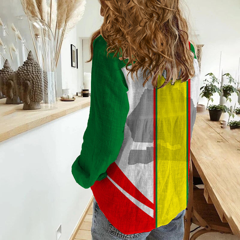 (Custom Personalised) Senegal Casual Shirt Simple Vibe