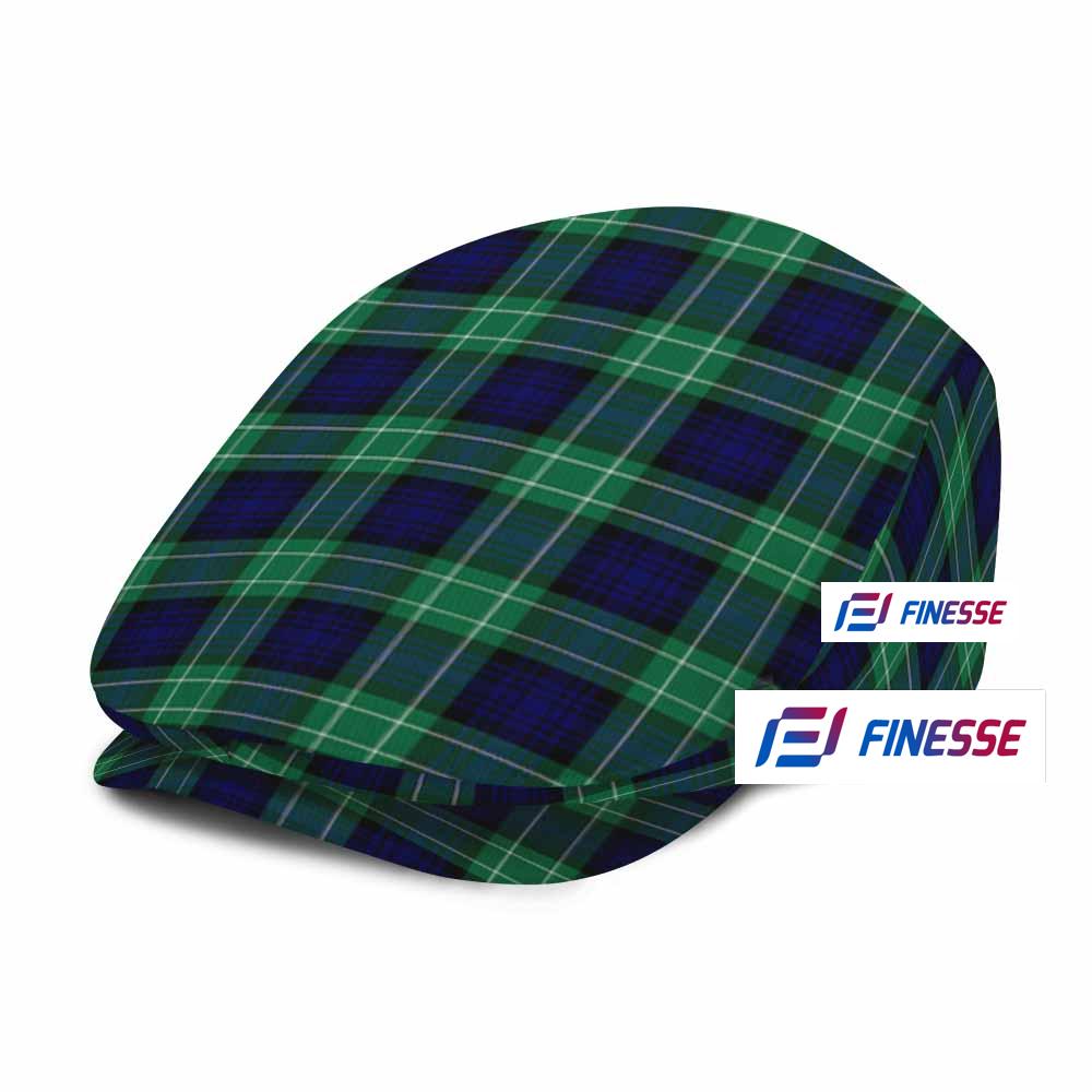 Abercrombie Tartan Jeff Hat, Tartan Flat Cap