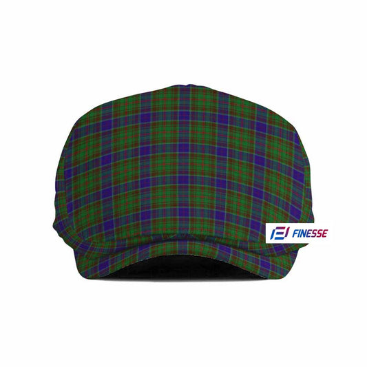 Adam Tartan Jeff Hat, Tartan Flat Cap