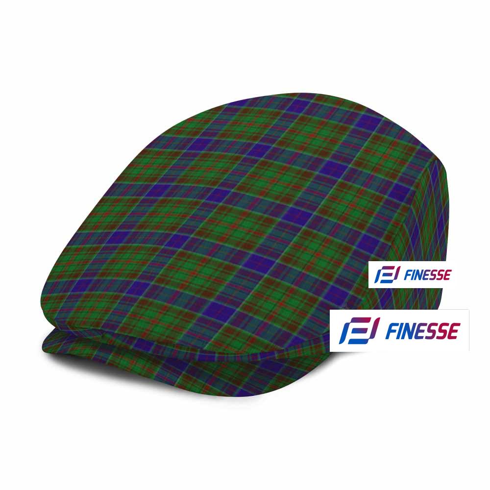 Adam Tartan Jeff Hat, Tartan Flat Cap