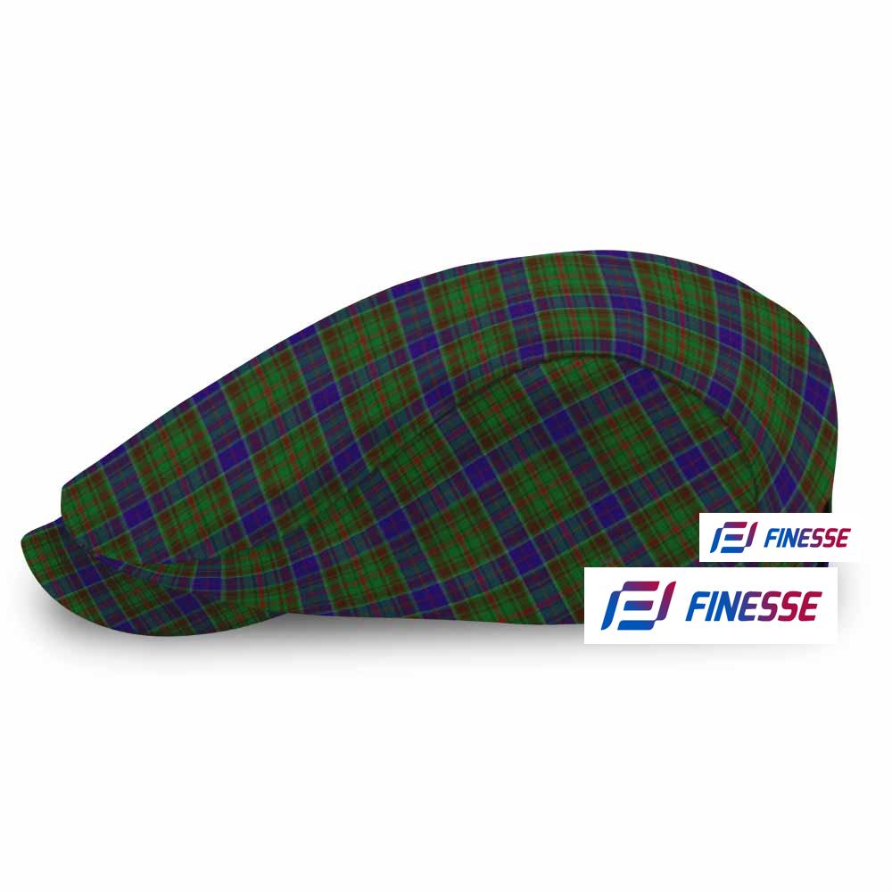 Adam Tartan Jeff Hat, Tartan Flat Cap