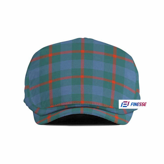 Agnew Tartan Jeff Hat, Tartan Flat Cap