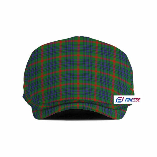 Aiton Tartan Jeff Hat, Tartan Flat Cap