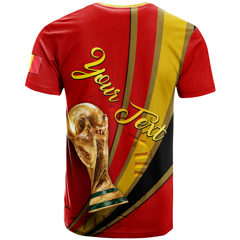 Custom Belgium Football 2022 T Shirt