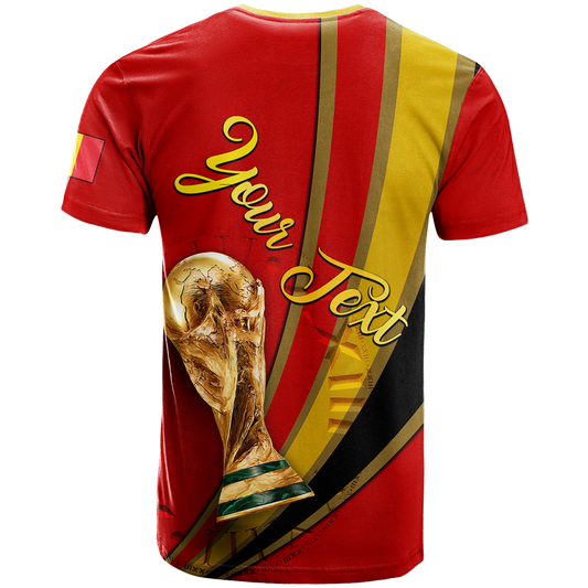 Custom Belgium Football 2022 T Shirt