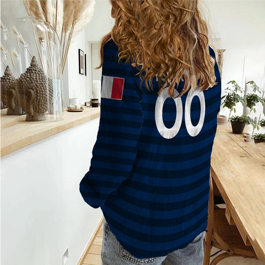 (Custom Personalised) France Football World Cup 2022 - Women Casual Shirt