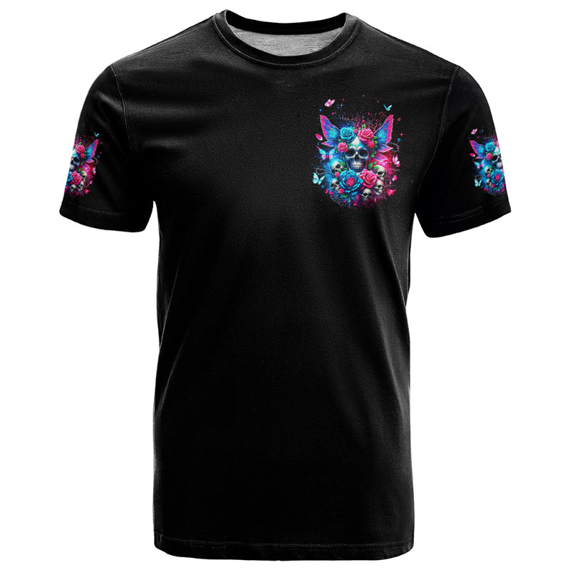 Fairy Skull Let Karma Handle Their Fate T Shirt