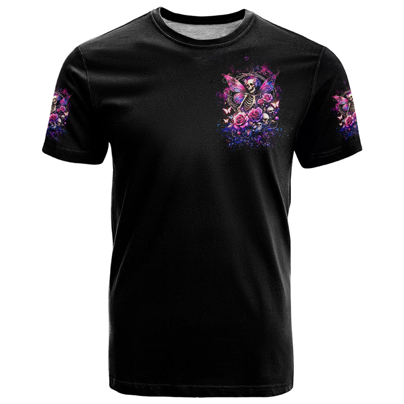 Fairy Skull Let Karma Handle Their Fate T Shirt