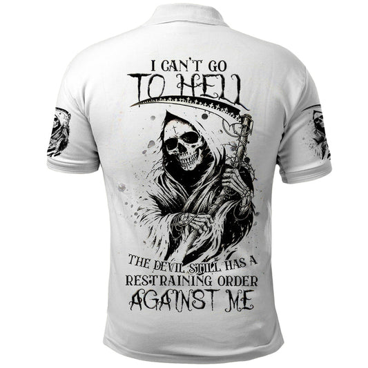 Fairy Skull My Next Life I Want To Be Karma Fairy Polo Shirt