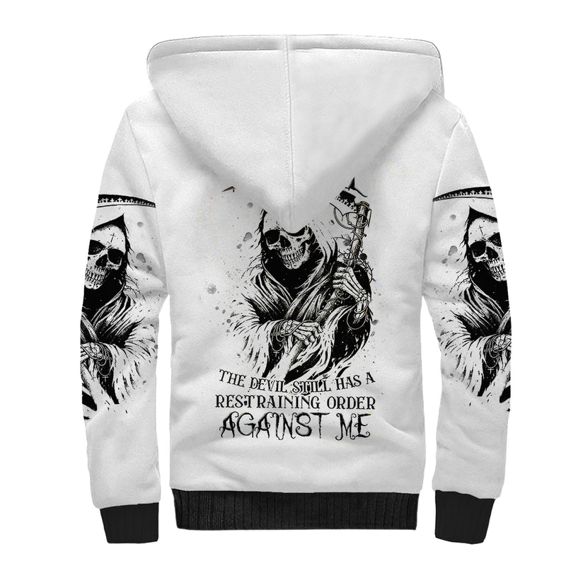 Fairy Skull My Next Life I Want To Be Karma Fairy Sherpa Hoodie