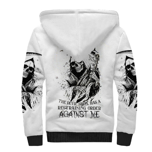 Fairy Skull My Next Life I Want To Be Karma Fairy Sherpa Hoodie