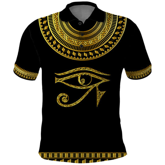 Eyes Of Horus Egyptian Art Polo Shirt