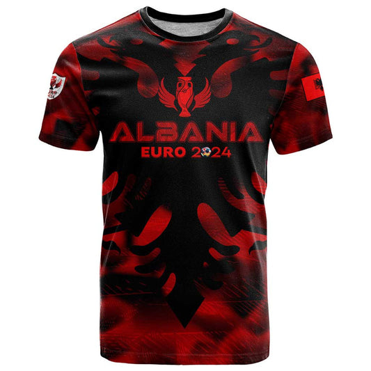 Albania Football 2024 Trophy Wing Style T Shirt