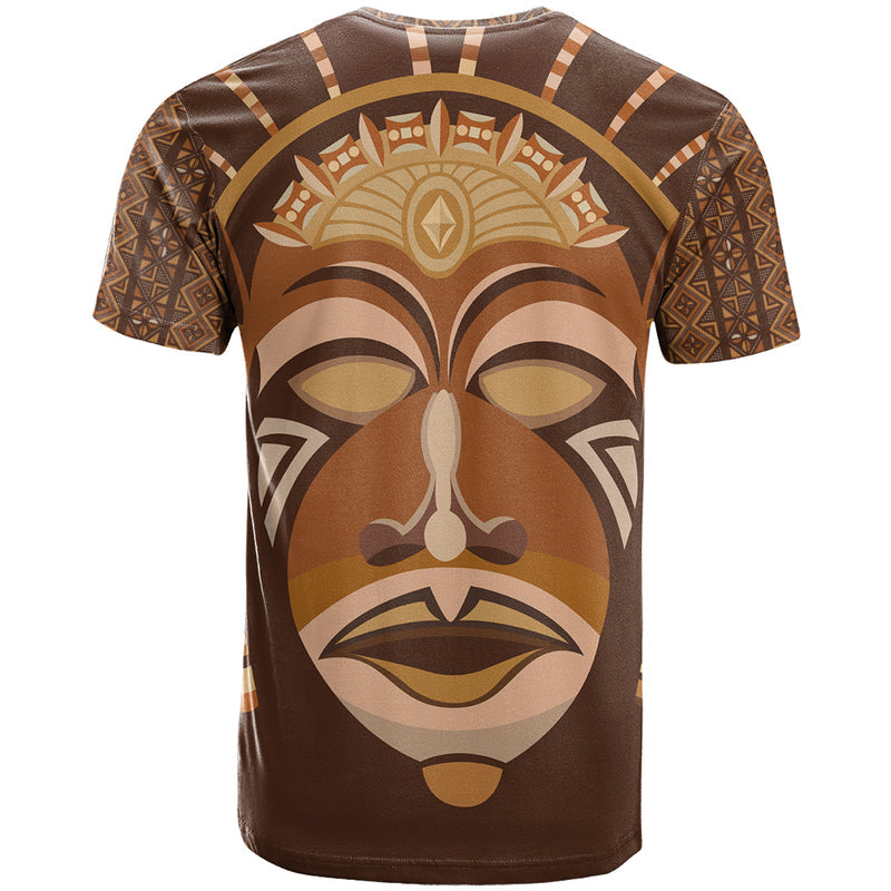 African Women Tribal Ethnic Mask T Shirt