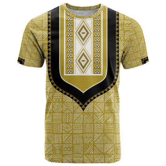 African Mudcloth Dashiki T Shirt