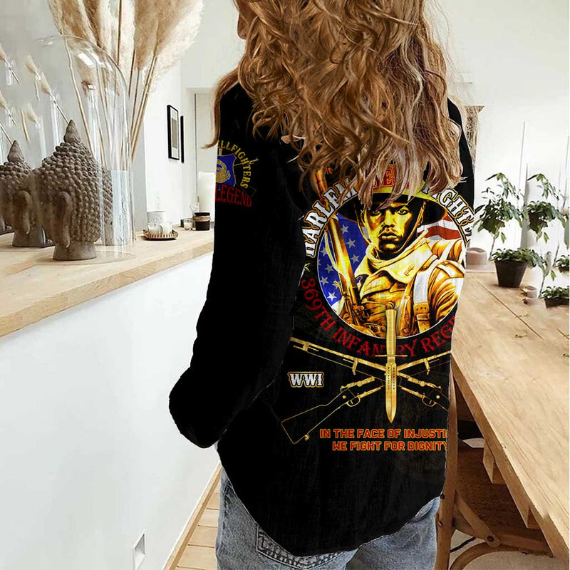 369 A Symbol Of Valor And Dignity Women Casual Shirt